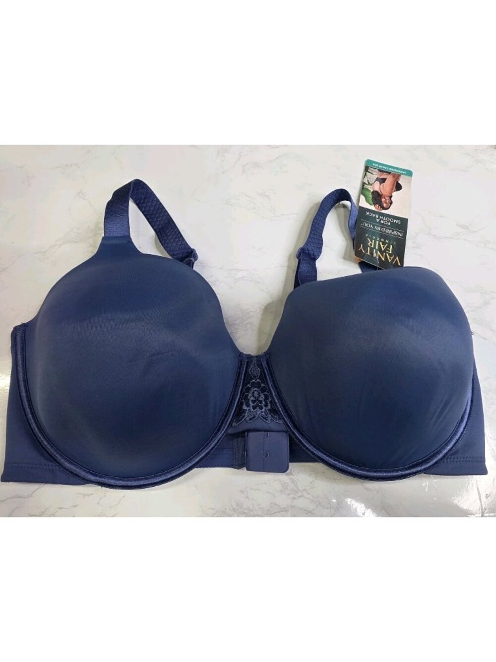Vanity Fair Bra 40DD Future Dusk Full Coverage Underwire T-Shirt Bra NWT. WL347